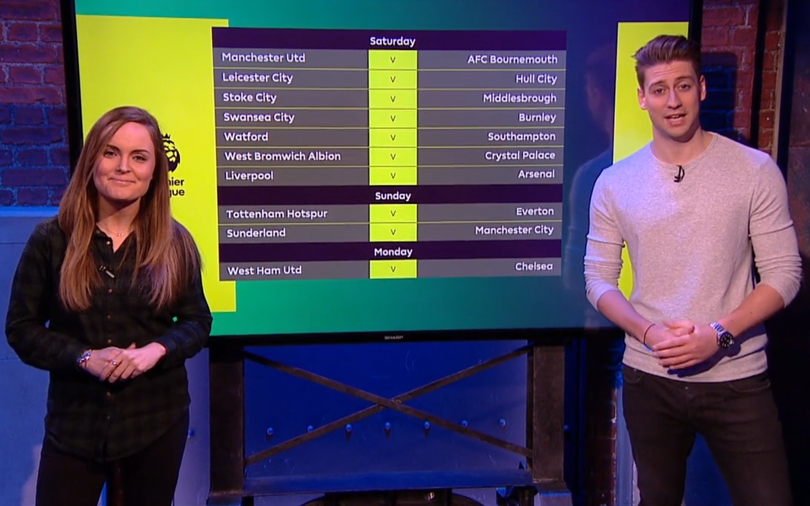 Film: Match fixtures challenge